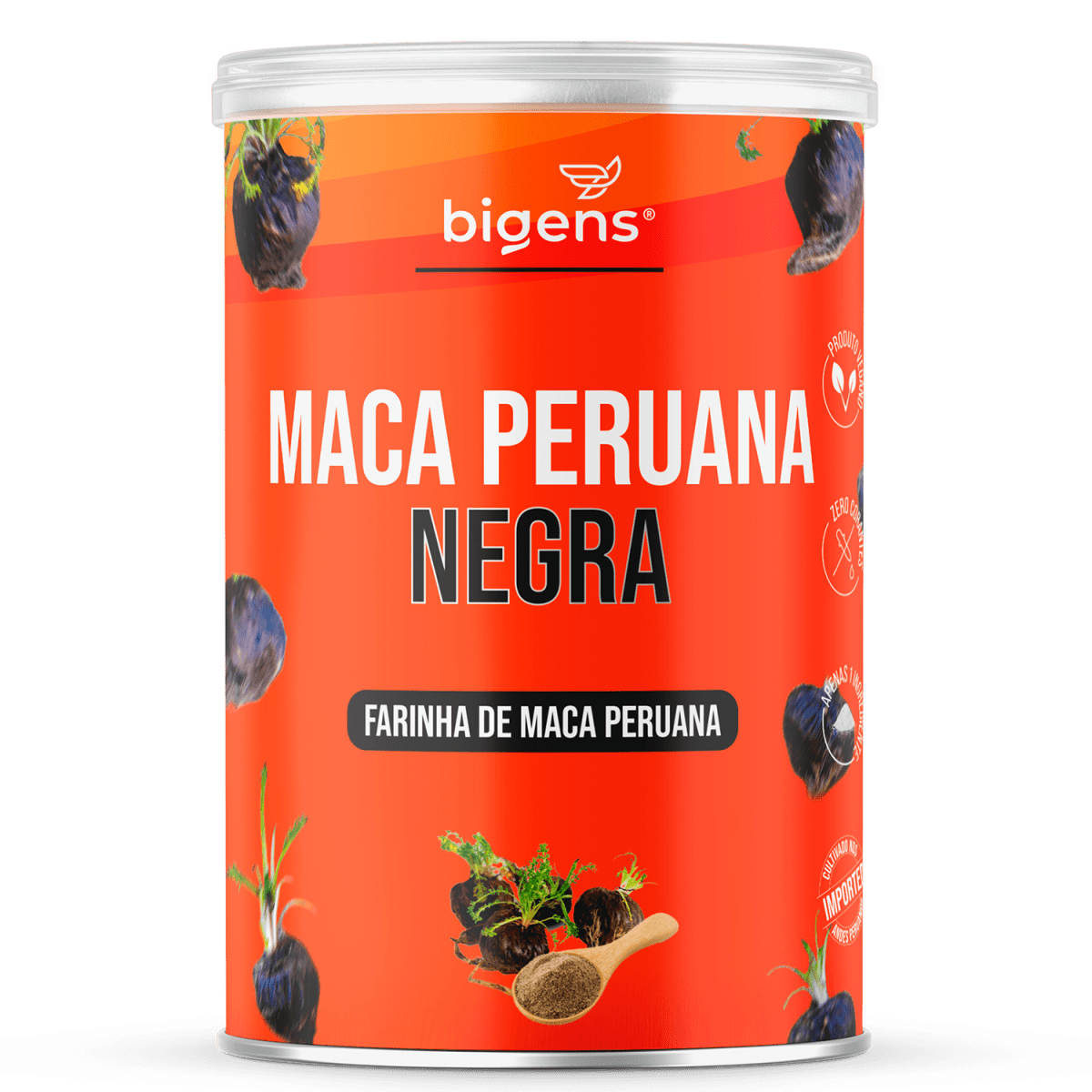 Maca Peruana Negra | 5.000mg por porção 150g - Bigens