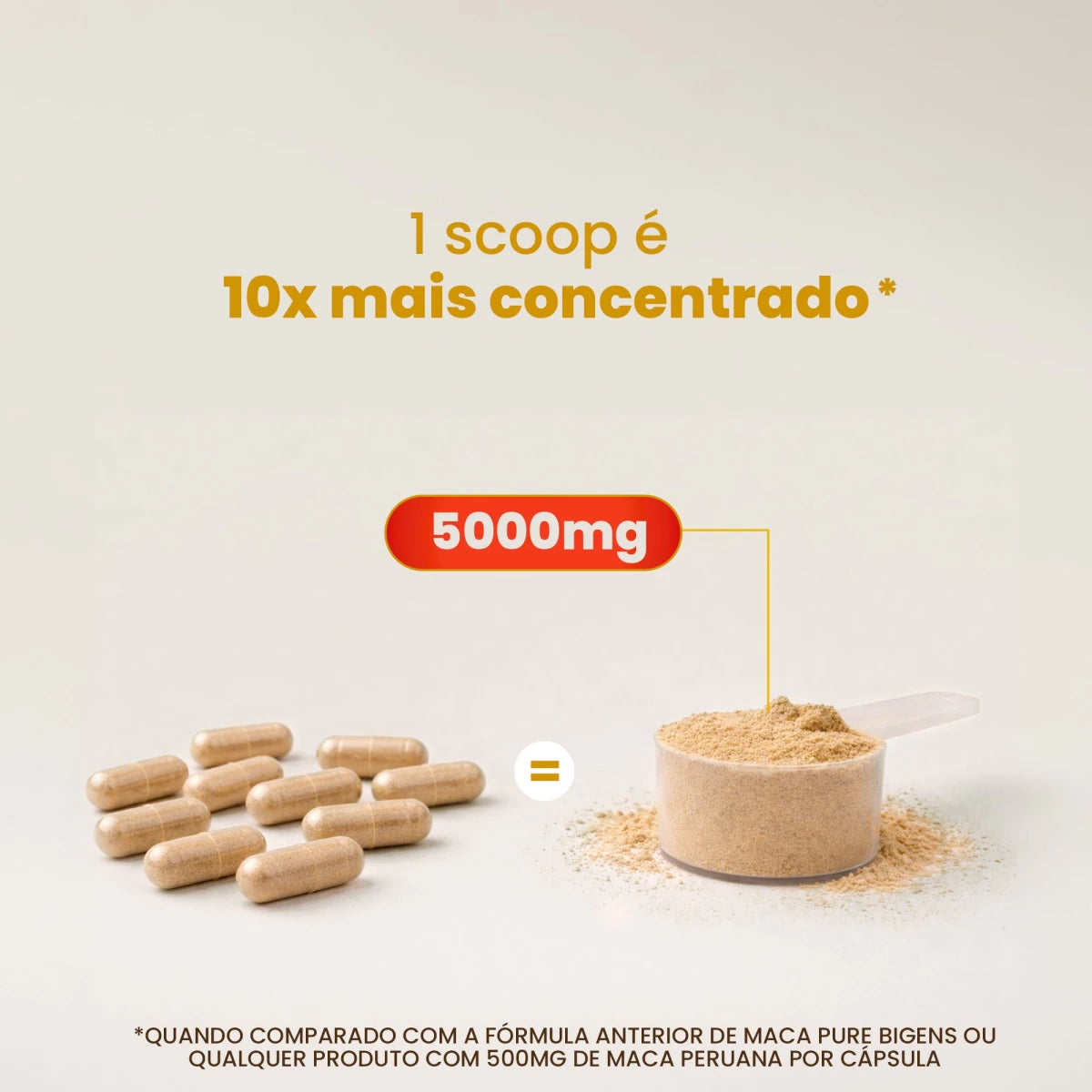 Maca Peruana Pura Farinha Maca Pure Dourada 150g - Bigens