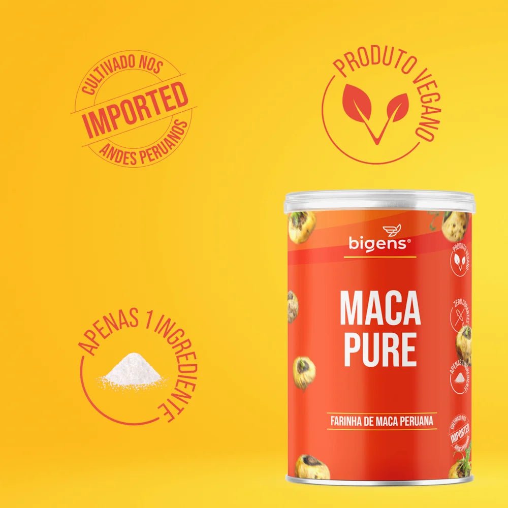 Maca Pure | 2.000mg por porção 150g - Bigens