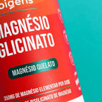 Magnésio Glicinato | 350mg de Magnésio Elementar 90 Cápsulas - Bigens