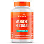 Magnésio Glicinato | 350mg de Magnésio Elementar 90 Cápsulas - Bigens