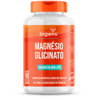 Magnésio Glicinato | 350mg de Magnésio Elementar 90 Cápsulas - Bigens