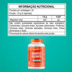 Magnésio Glicinato | 350mg de Magnésio Elementar 90 Cápsulas - Bigens