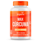 Max Cúrcuma | 130mg de Cúrcumina 60 Cápsulas - Bigens