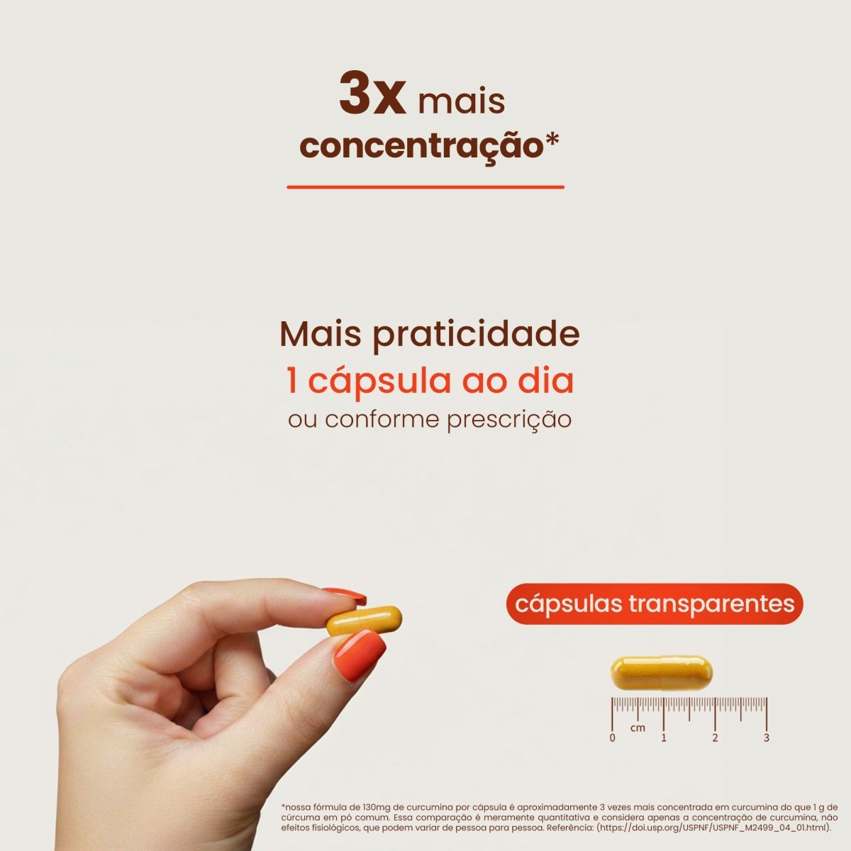 Max Cúrcuma | 130mg de Cúrcumina 60 Cápsulas - Bigens