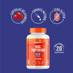 Max Triptofano | 860mg por Dose 60 Cápsulas - Bigens