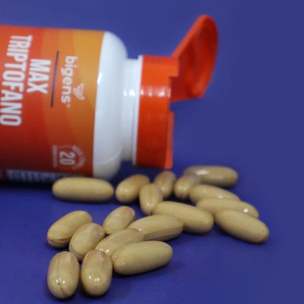 Max Triptofano | 860mg por Dose 60 Cápsulas - Bigens
