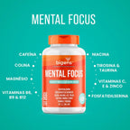 Mental Focus | Otimizador Cerebral 60 Cápsulas - Bigens