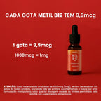Metil B12 em gotas | Metilcobalamina 20ml - Bigens