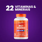 Multivitamínico Sport | Cafeína e Arginina 30 Cápsulas - Bigens