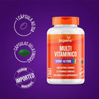 Multivitamínico Sport | Cafeína e Arginina 30 Cápsulas - Bigens