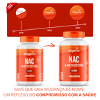 NAC N - Acetilcisteína | Molibdênio 30 Cápsulas - Bigens