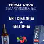 Night Calm B12 | Melatonina + Metil B12 30ml - Bigens