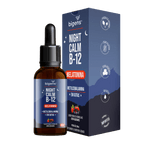 Night Calm B12 | Sabor Frutas Vermelhas Melatonina + Metil B12 30ml - Bigens
