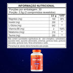 Night Calm Rest | Melatonina + Inositol + Magnésio + Glicina 60 Comprimidos - Bigens