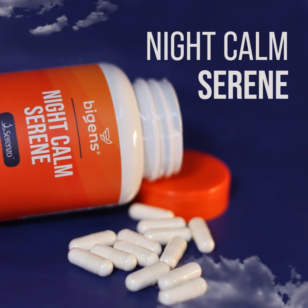 Night Calm Serene | Serenzo® 60 Cápsulas - Bigens