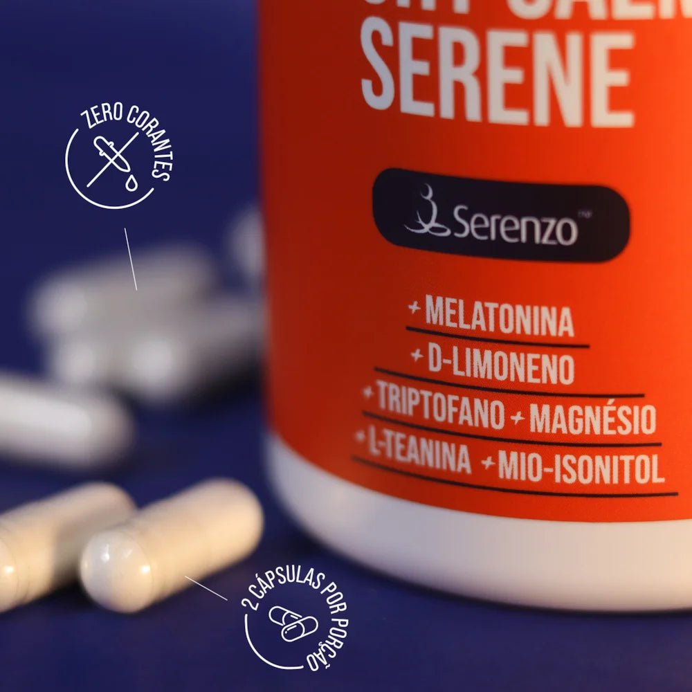 Night Calm Serene | Serenzo® 60 Cápsulas - Bigens