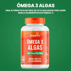 ÔMEGA 3 ALGAS 60 DHA 675MG | EPA 225MG 60 Cápsulas - Bigens