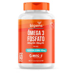Ômega 3 Fosfato | Fosfatidilserina 100mg 60 Cápsulas - Bigens
