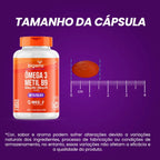 Ômega 3 + Metil B9 | Metilfolato 60 Cápsulas - Bigens