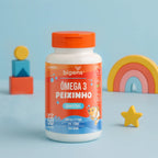 Ômega 3 Peixinho | Comestível Ômega 3 217mg 60 Cápsulas - Bigens
