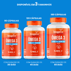 Ômega 3 TG | EPA 540MG DHA 360MG 90, 120 ou 180 Cápsulas - Bigens