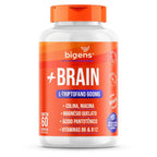 Plus Brain | L - Triptofano 600mg 60 Cápsulas - Bigens