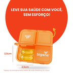 Porta Cápsulas Laranja - Bigens