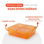 Porta Cápsulas Laranja - Bigens