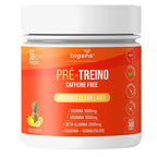 Pré - Treino Caffeine Free Frutas Amarelas Taurina + Arginina + Beta alanina + Tirosina e Isomaltulose 300g - Bigens