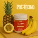 Pré - Treino Caffeine Free Frutas Amarelas Taurina + Arginina + Beta alanina + Tirosina e Isomaltulose 300g - Bigens