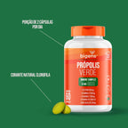 Própolis Verde Complex Zinco +Selenio +Vitamina D3 +Compostos Fenólicos 60 Cápsulas - Bigens