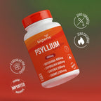 Psyllium Complex | 600mg Espirulina, Cafeína e Cromo 120 Cápsulas - Bigens
