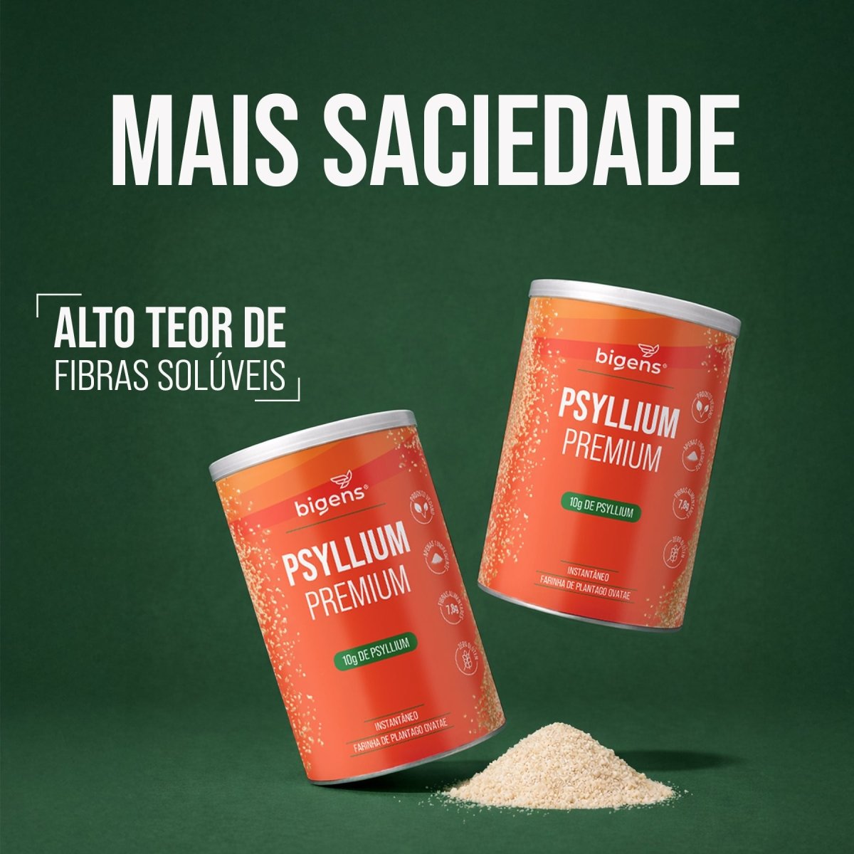 Psyllium Premium | Psyllium Puro 300g - Bigens