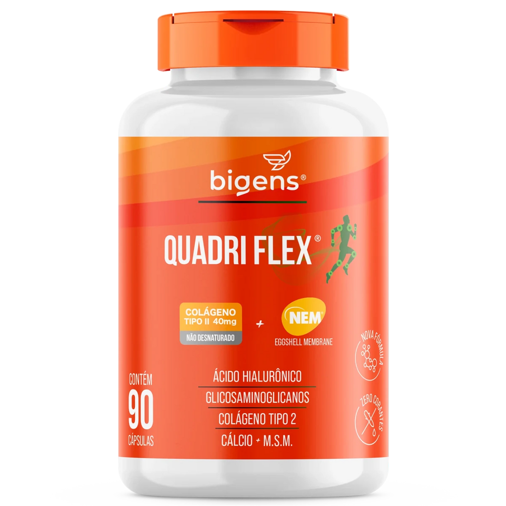 Quadri Flex Colágeno 2 + NEM 90 Cápsulas - Bigens