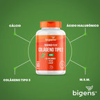 Regener Flex Colágeno Tipo 2 + Cálcio 60 Cápsulas - Bigens