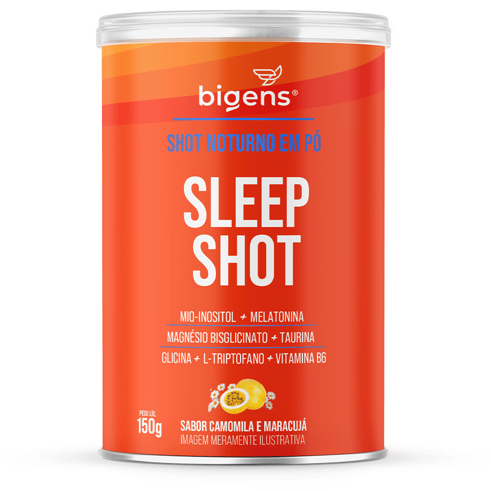 Sleep Shot | 7 ingredientes em apenas 1 shot 150g - Bigens