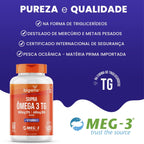 Supra Ômega 3 TG | EPA 660MG DHA 440MG 60 Cápsulas - Bigens