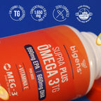 Supra Plus Ômega 3 TG | EPA 990MG DHA 660MG 90 Cápsulas - Bigens