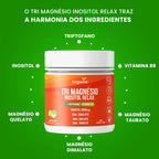 Tri Magnésio Inositol Limão | Triptofano + Vitamina B6 180g - Bigens