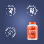 Tri Magnésio Inositol Relax | + Vitamina E 120 Cápsulas - Bigens
