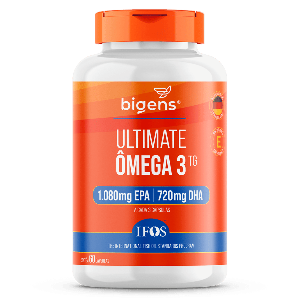 Ultimate Ômega 3 TG | IFOS 1.080 EPA 720 DHA 60 Cápsulas - Bigens