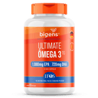Ultimate Ômega 3 TG | IFOS 1.080 EPA 720 DHA 60 Cápsulas - Bigens