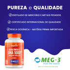 Ultra Ômega 3 | EPA 400mg DHA 1000mg + Vitamina E 120 Cápsulas - Bigens