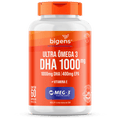 Ultra Ômega 3 | EPA 400mg DHA 1000mg + Vitamina E 60 Cápsulas - Bigens