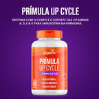 Up Cycle Prímula, Borragem, Linhaça, Vitaminas A, D, E e K 60 Cápsulas - Bigens