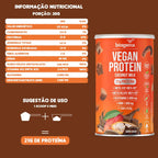 Vegan Protein Cacau | 21g de Proteína 450g - Bigens