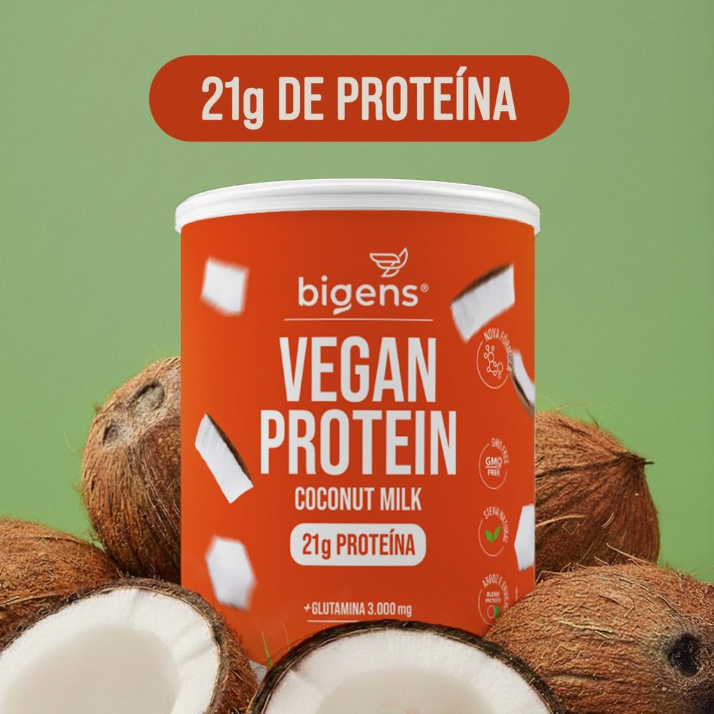 Vegan Protein Coco | 21g de Proteína 450g - Bigens