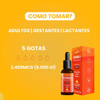 Vitamina A Líquido | Oléo TCM 30ml - Bigens