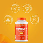 Vitamina C | Essential pure 500mg 60 Cápsulas - Bigens